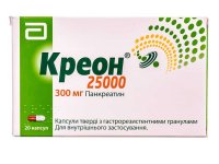 Результаты применения Креон 25000 при панкреатите