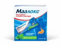 Показания к применению препарата Маалокс при гастрите